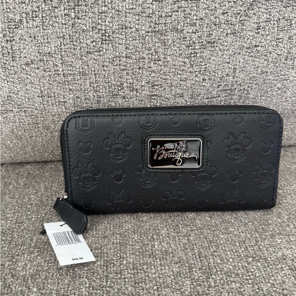 Disney Boutique Minnie Mouse Black Women's Wallet